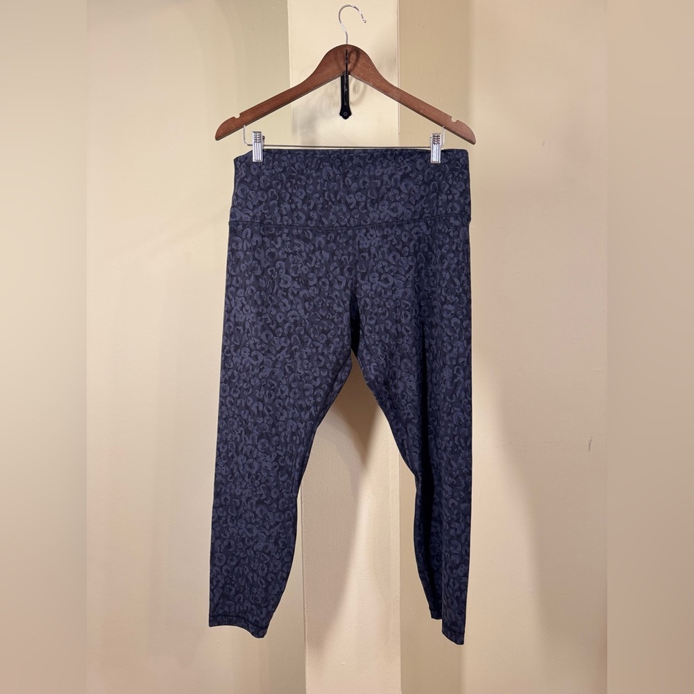 NWOT Lululemon Align High-Rise Pant 25" Intertwined Camo Deep Coal Multi - Picture 5 of 8